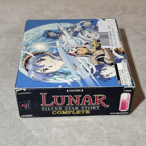 Lunar Silver Star Story Complete with Map & Book PlayStation 1 PS1 Video Game - Picture 4 of 22