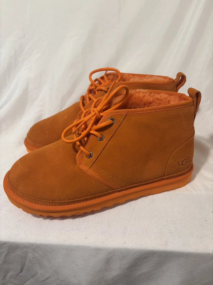 Bota UGG Hombre Neumel Naranja Talla 9 Totalmente Nueva Foto 3 de 4