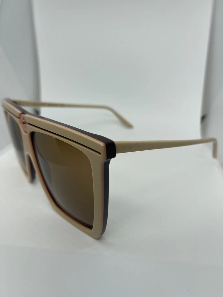 GUCCI GG 0733S NUEVO DISEÑADOR AUTÉNTICO GAFAS DE SOL HECHAS EN ITALIA Foto 2 de 4