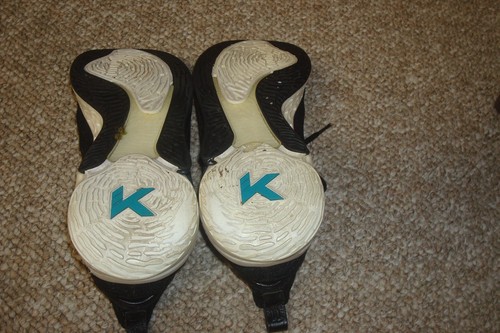 Anta KT4 Klay Thompson Black and Teal Basketball Sneakers Size 10.5 US Mens - Picture 6 of 6