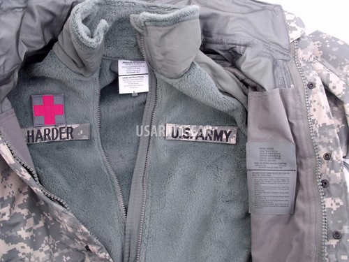 Chaqueta acu parka o lana impermeable para clima frío Goretex del Ejército de los Estados Unidos GEN 2 EWCWS - Imagen 16 de 18