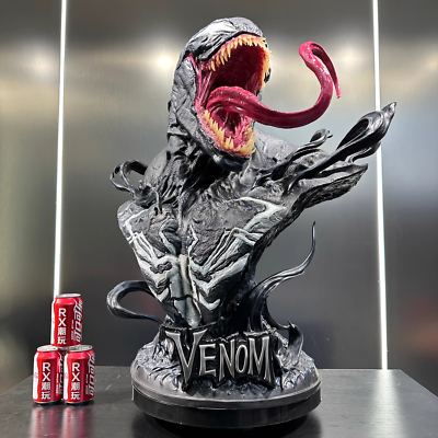 Venom フィギュア BUST 1/6 Carnage Hot Toys Venom Venomized Eddie Brock Bust Figure