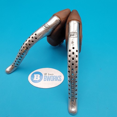 Shimano 600EX Arabesque Drop Bar Road Bike Brake Levers Fixie Bike Lever Set f9