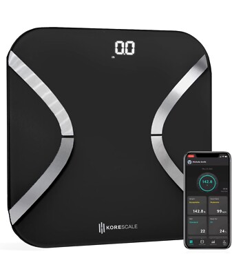 Korehealth Korescale - Scale for Body Weight and Fat | Smart Scale Weight w/ BMI