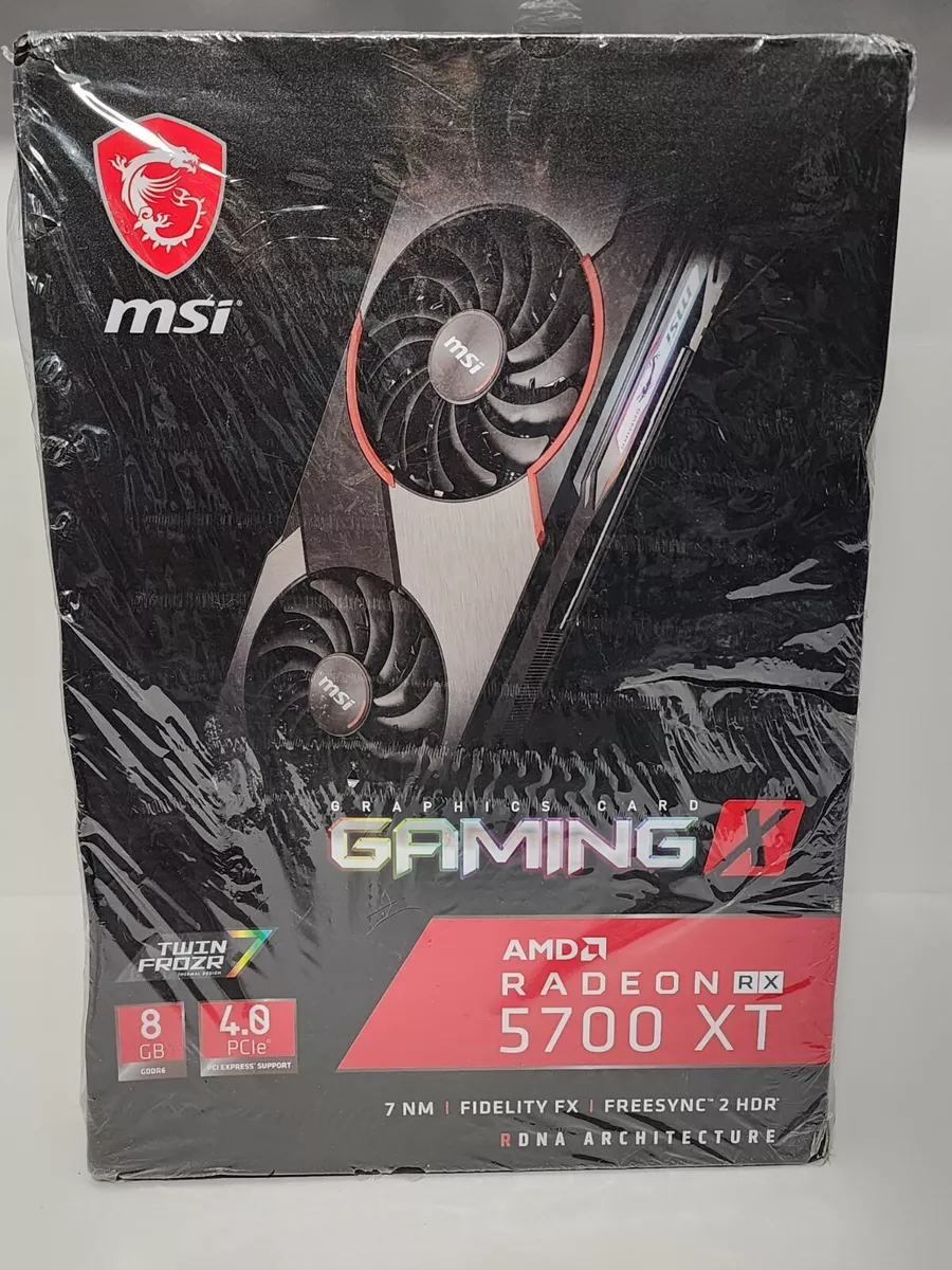 MSi Radeon RX 5700 XT GAMING X 8GB GDDR6 Graphics Card Brand New