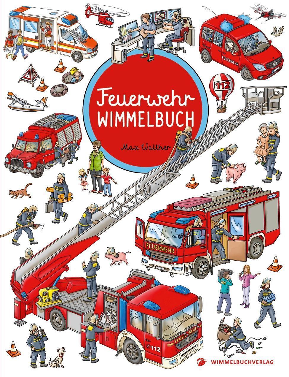 Thumbnail - Feuerwehr Wimmelbuch - Das Große Bilderbuch Ab 2 Jahre - Max ...