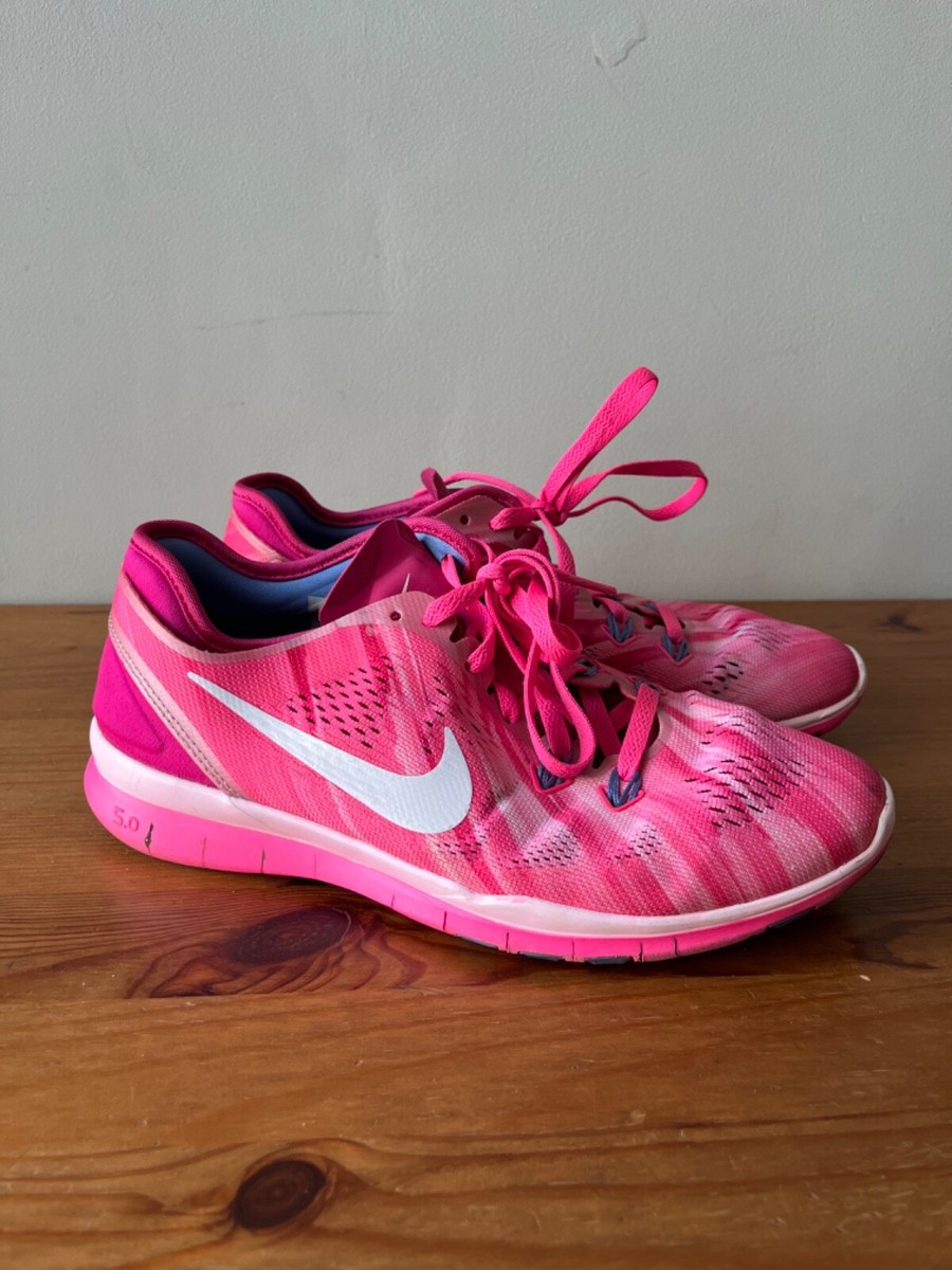 Nike Free TR Fit UK Pink Running Training Gym Lightweight