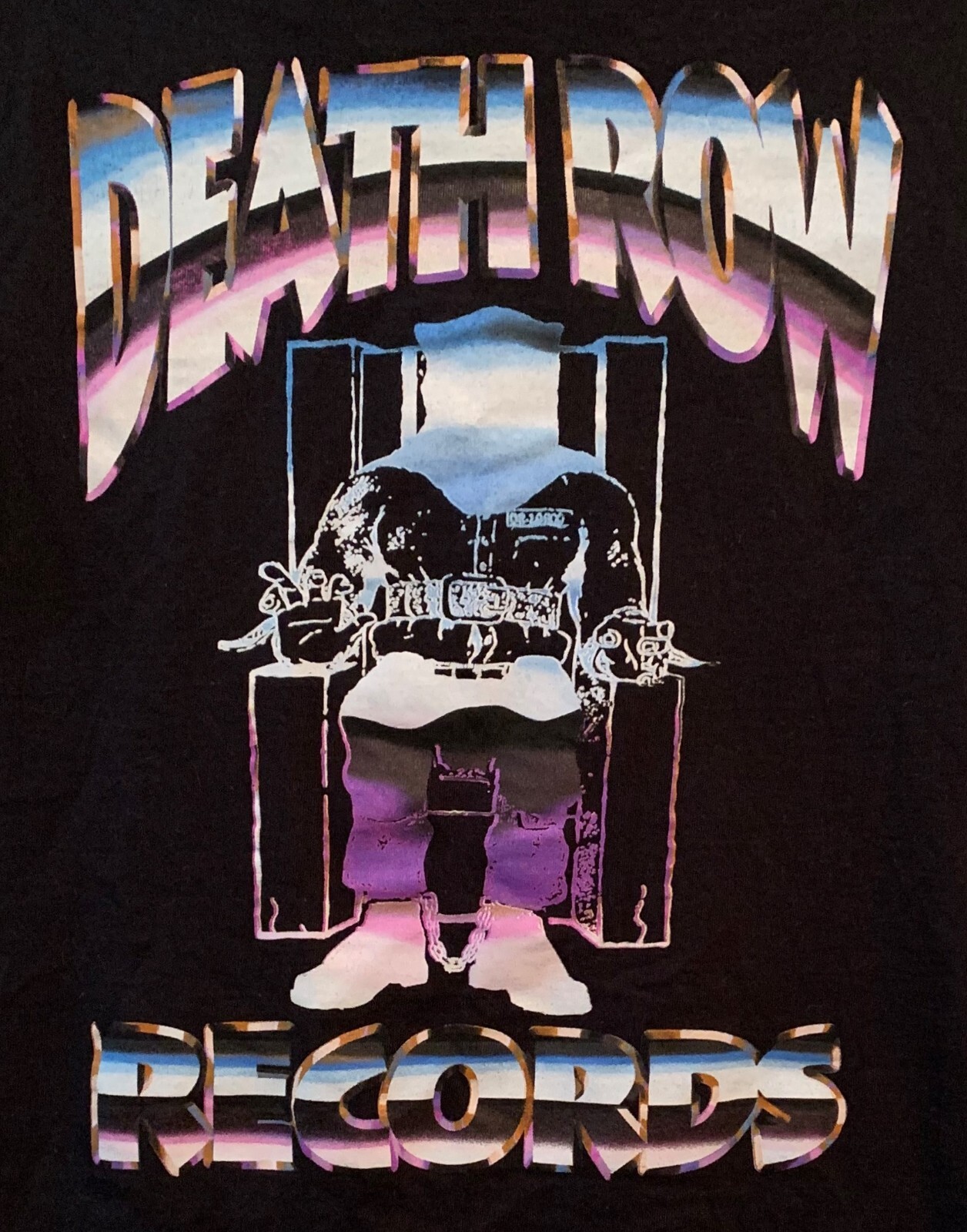 FILA T Shirt Maglietta MED "Death Row Records"