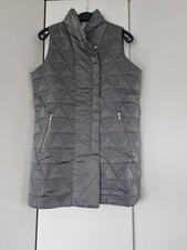 Marla Wynne Small Gillet Used Grey Zip Pockets, Nylon & Polyester