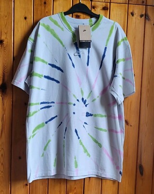 nike premium essentials tie dye t shirt