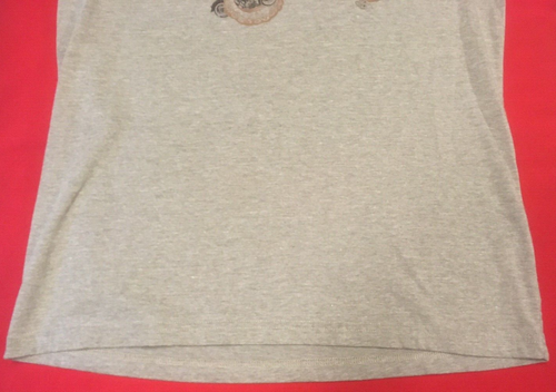 TEE LIBRARY T-Shirt Men Medium Grey ''Octopus'' Graphic - Picture 7 of 8