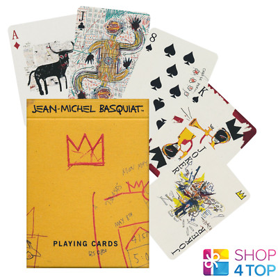 BASQUIAT PLAYING CARDS DECK THEORY 11 ICONIC ART JEAN-MICHEL MADE IN USA NEW