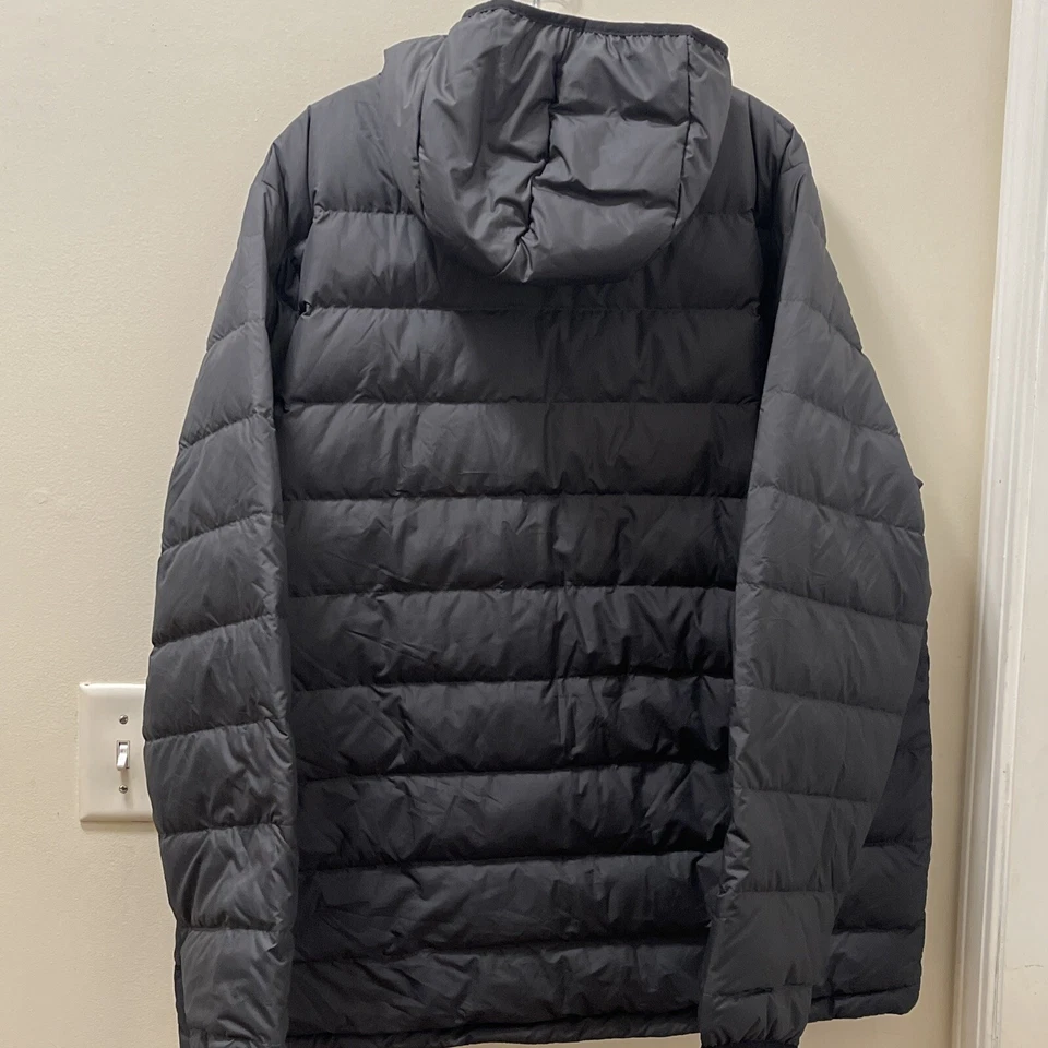 Chaqueta acolchada con capucha gris carbón Nike para hombre talla X-grande DA4163-060 S66 Foto 4 de 4