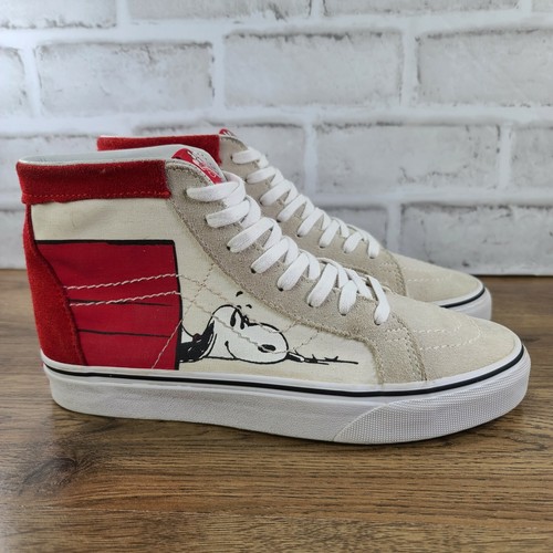 charlie brown high top vans
