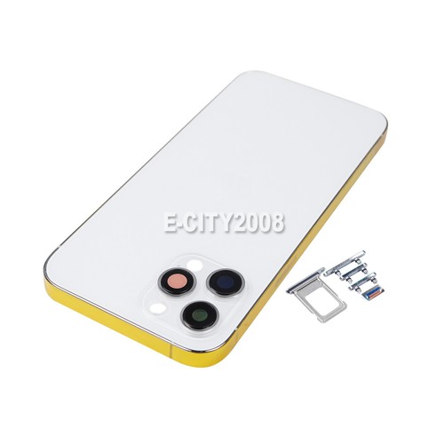 Back Glass Housing Frame Replacement For Apple iPhone 12 Pro Max - 第 23/31 張圖片