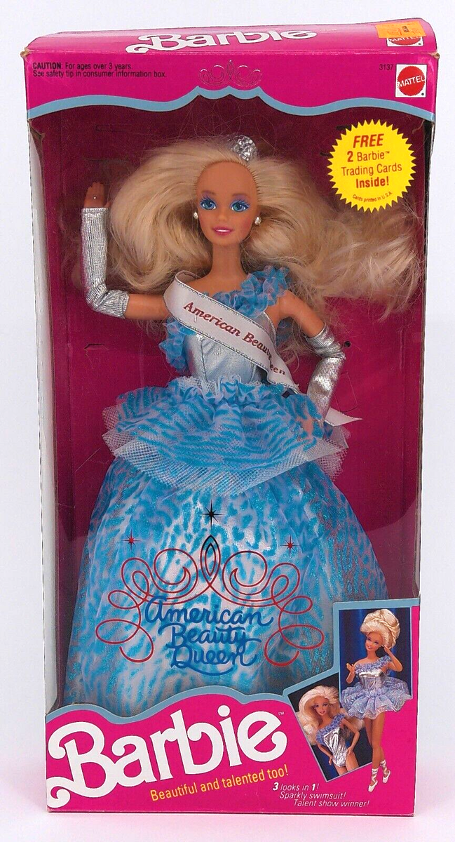 1991 American Beauty Queen Barbie #3137 in Box