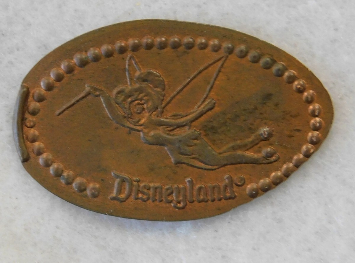 Disney Disneyland Vintage Penny Presses Lot Of 28 Pennies