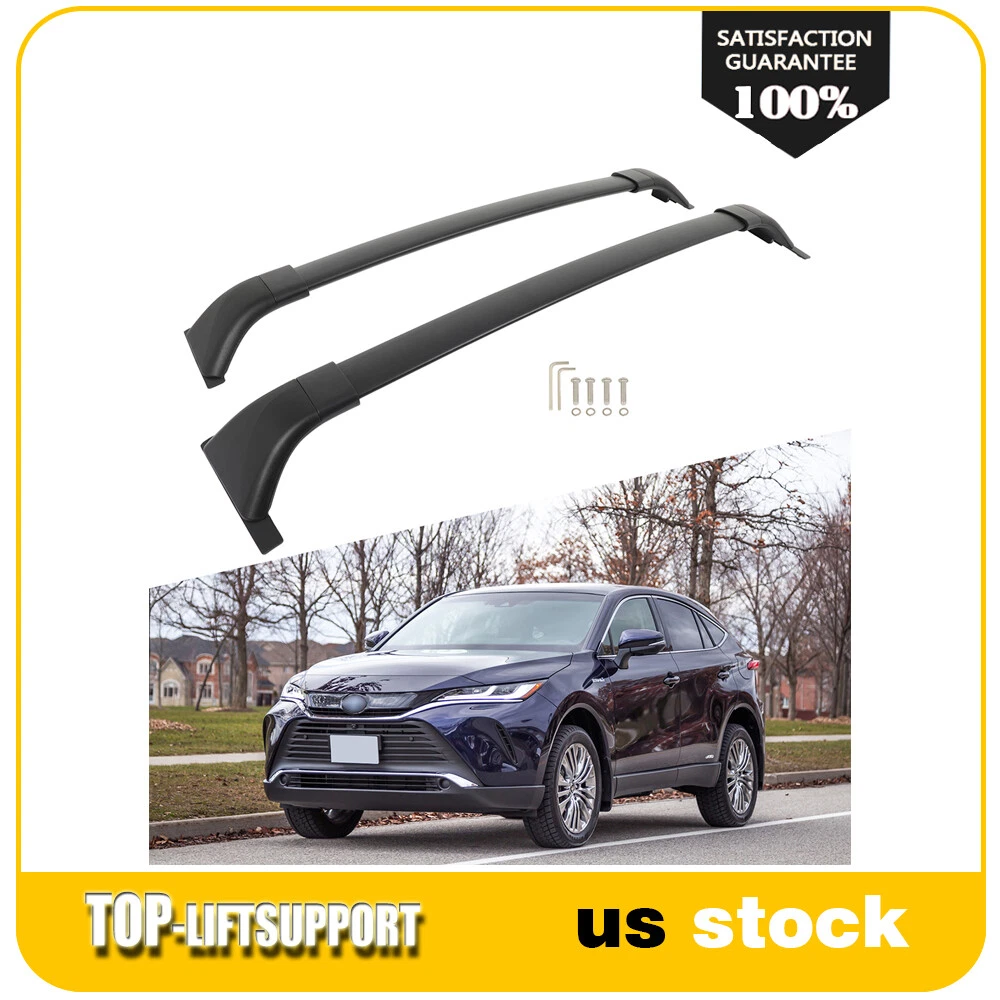 For 2021 2023 Toyota Venza 2.5L Cross Bar Roof Rack Luggage Cargo Carrier