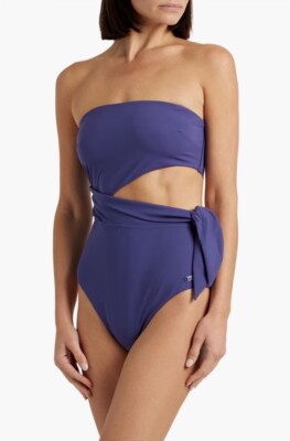 ★Zimmermann★ ベルト付 ワンピース スイムウェア /パープル Zimmermann Juniper Button One Piece Swimsuit Burgundy Size 0