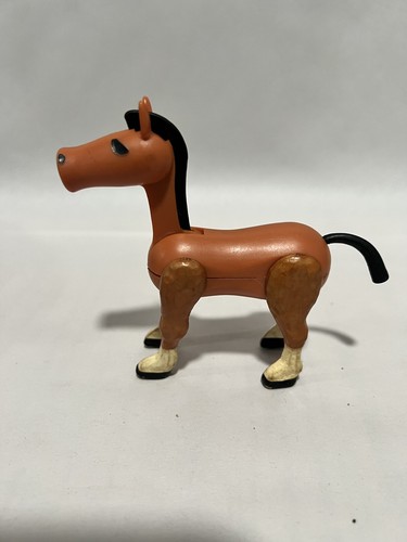 Fisher Price Little People Vintage 915/993 Castle Farm BROWN HORSE Hex Screw - Picture 3 of 5