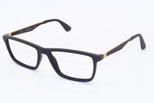 NEW RAY-BAN RB 7056 5644 BLACK AUTHENTIC DESIGNER FRAMES EYEGLASSES 55-17