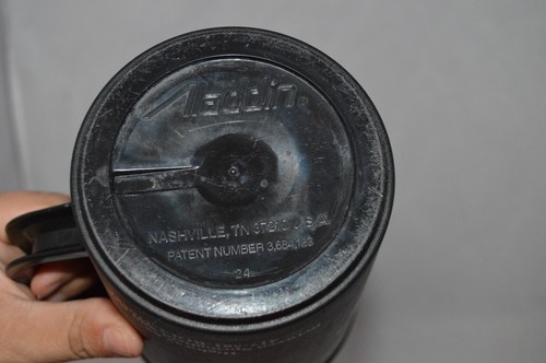 Tazza da caffè Lamberts Aladdin isolata nera - Foto 2 di 4