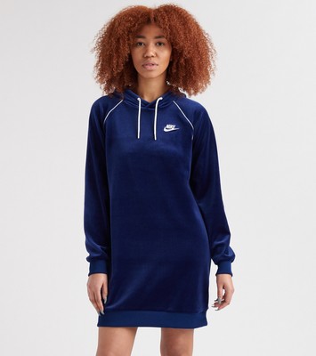 nike velour dress