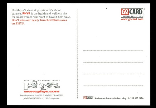 Medical postcard Advertising PHYS B&B Bits physical wellness - Picture 2 of 2