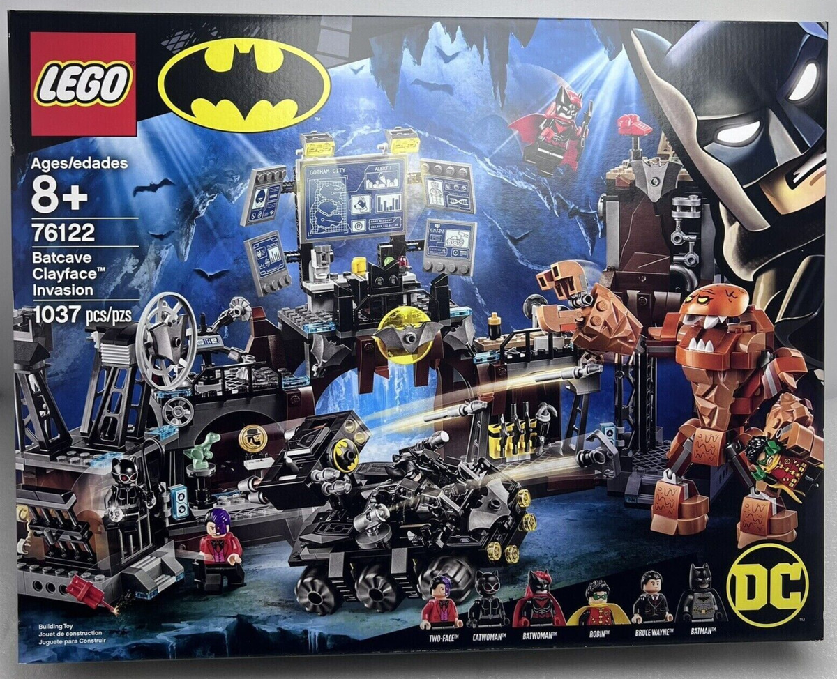  LEGO DC Batman Batcave Clayface Invasion 76122 Batman Toy  Building Kit with Batman and Bruce Wayne Action Minifigures, Popular DC  Superhero Toy (1037 Pieces) : Everything Else