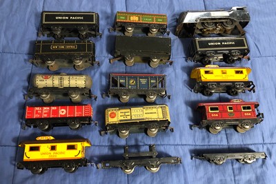 marx commodore vanderbilt train set