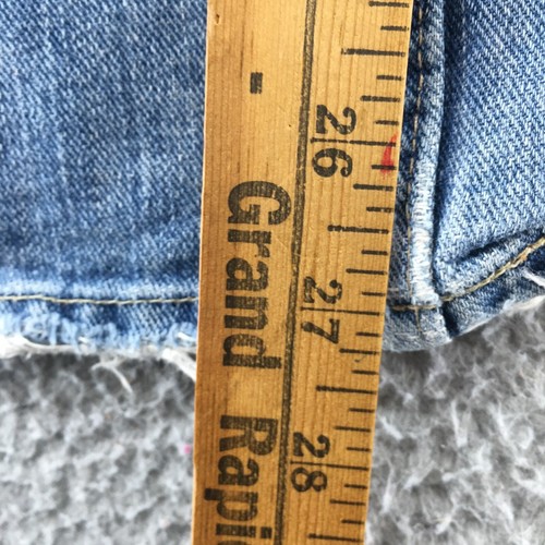 American Eagle Outfitters Bootcut Jambe Jeans Youth 26 28 Blue Denim Cotton - Picture 8 of 17