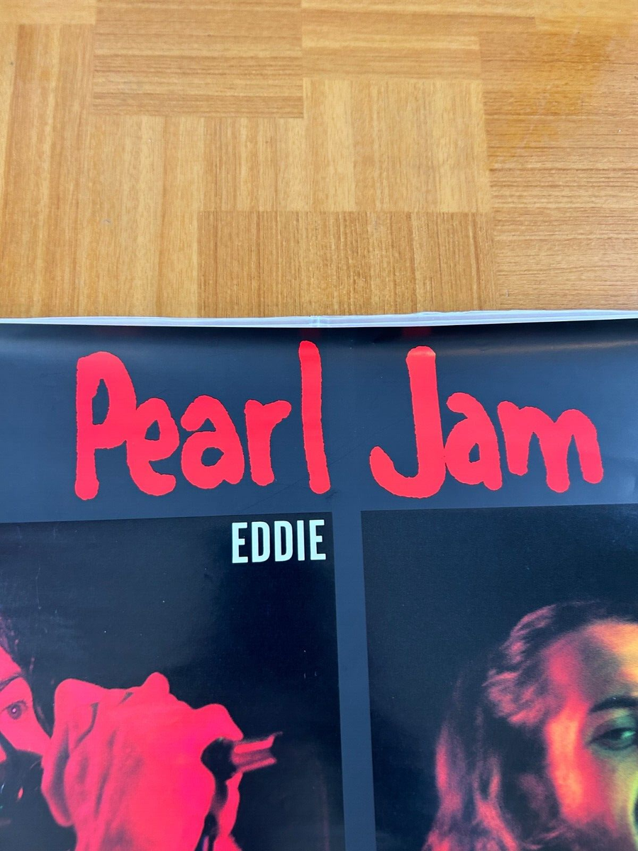 PEARL JAM / 1990s Japan Original Promo Poster B2 20x28in 515x728mm