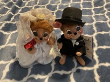 Annalee 6" Groom Mouse - Mint - 206506 Annalee 6" Bride Mouse - Mint - 205506