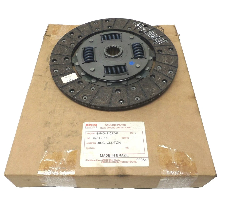 8-94342-625-0 Manual Transmission Clutch Disc Chevrolet GMC Isuzu Jeep Pontiac - Image 2 of 4