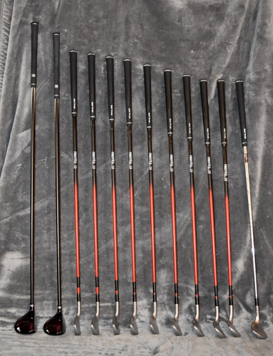 Wilson Deep Red and Pro Staff Golf Clubs