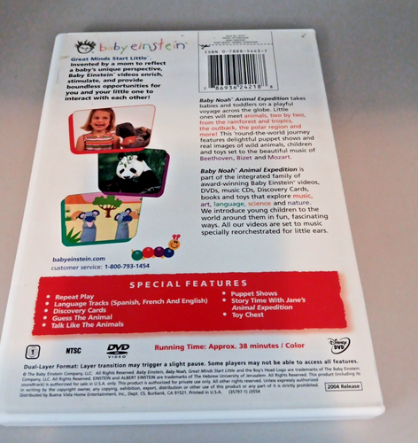Baby Einstein Movie 8 DVD Lot Learning Educational Childrens Disney - Picture 24 of 24