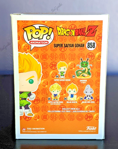 Funko Pop Animation #858 Super Saiyan Gohan Dragon Ball Z - Picture 3 of 8