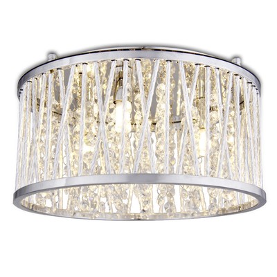 Loretta Flush Mount Ceiling Light Fixture Pendant Polished Chrome