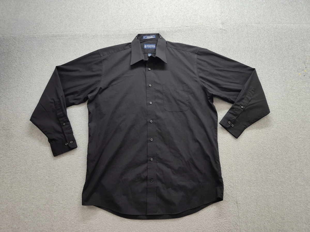 Stafford Long Sleeve Button-Down Solid Men's Dress Shirts for sale | eBay