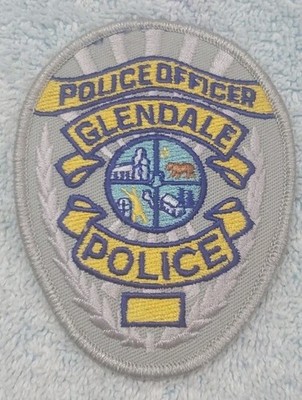 Fowler Police Patch Vtg Obsolete Glendale California Police Shoulder Patch | eBay