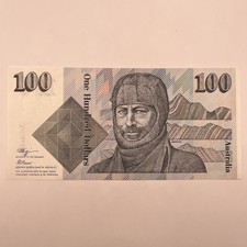 1990 $100 One Hundred Dollar Banknote - gEF - Fraser / Higgins Grey Nurse (R612)