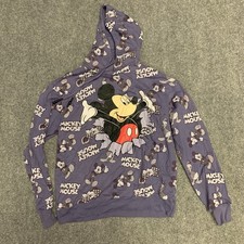 Disney Mickey Mouse Minnie Size Large Youth 11-13 Pullover Sweater Printed