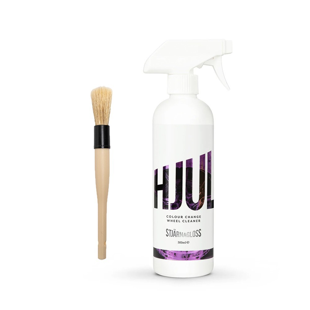 Stjarnagaloss HJUL Wheel Cleaner Colour Change 500ml With Free Wheel Brush