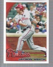 2010 Topps Opening Day Baseball Card #166 Jayson Werth