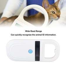 Pet Microchip Scanner Dogs Horse Cat Pig ID Chip Tag Reader High Brightness