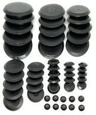 50-Piece Auto Body Plugs Set for Round Holes - Sheet Metal & Hole Plugs