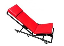 Whiteside Mtl2up Dual Adjustable Creeper Red Vinyl Whiteside Mtl2up Dual Adjustable Creeper Red Vinyl