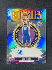 2025-26 Topps Finest Rookie Auto Johni Broome RC #RFA-JO Refractor 76ers XV44