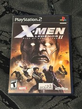X-Men Legends II - PlayStation 2 - CIB Complete in Box w/ Manual - Black Label
