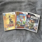 Lot Of 3 Wii Games Zelda, Super Mario Galaxy 2, and Lego Star Wars! *Tested/CIB*